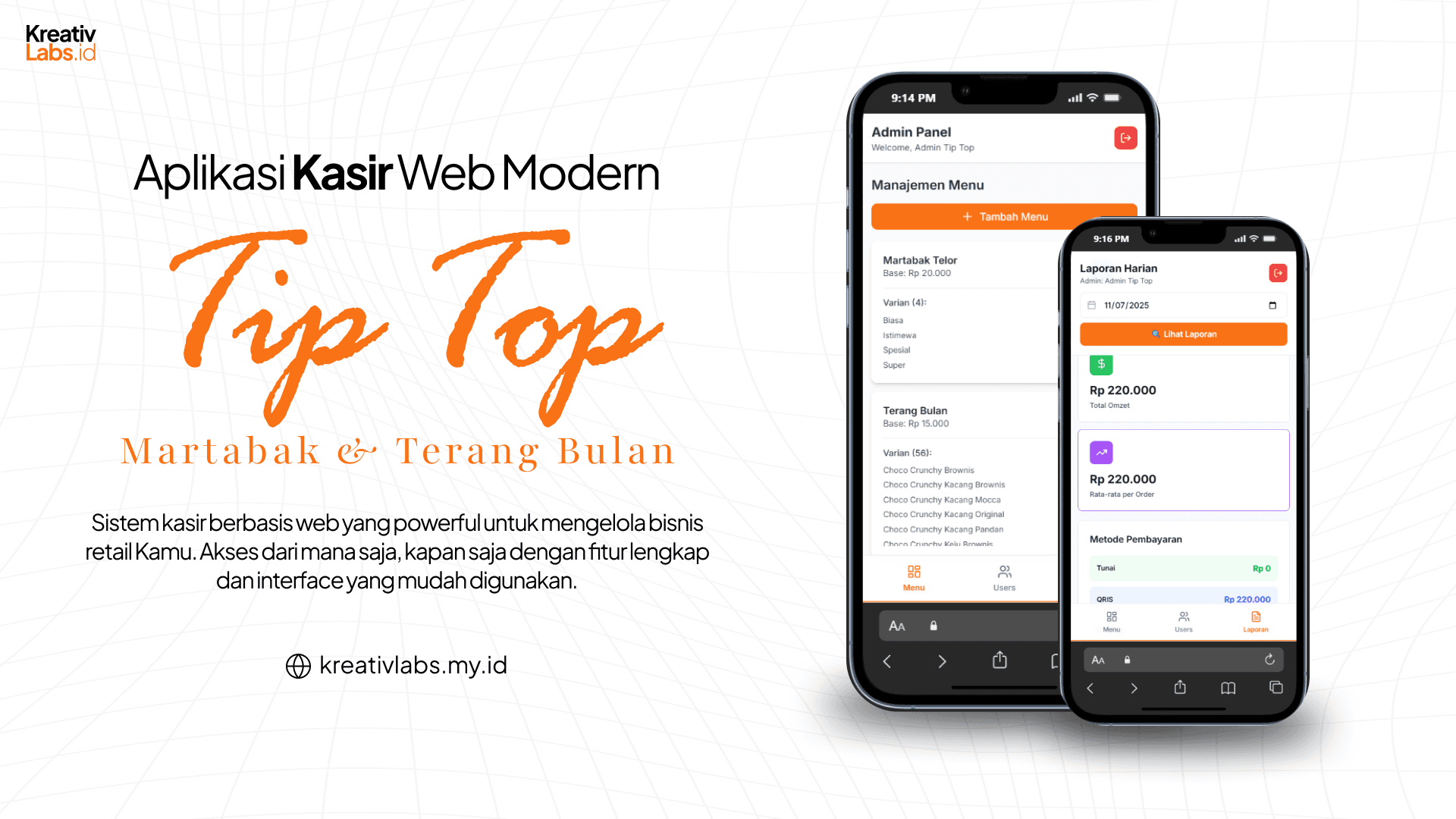 Aplikasi Kasir Web Modern: Solusi Terbaik untuk Bisnis Retail Anda
